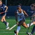 Delmar Wildcats field hockey Laela Brown scored two goals as they advance to the semifinals. Photo courtesy of Laela Brown Hudl