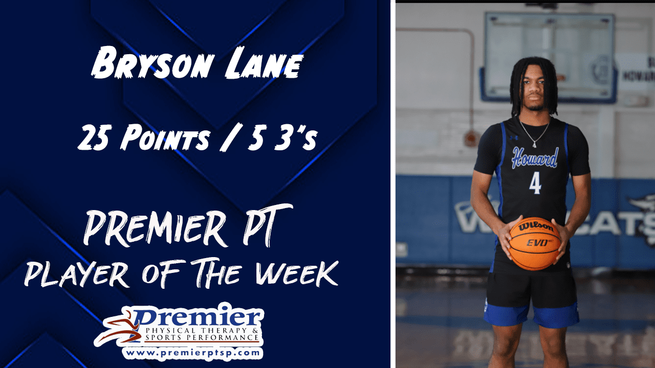 Featured image for “Howard’s Bryson Lane picked as Player of the Week after scoring 25 with five 3’s  ”