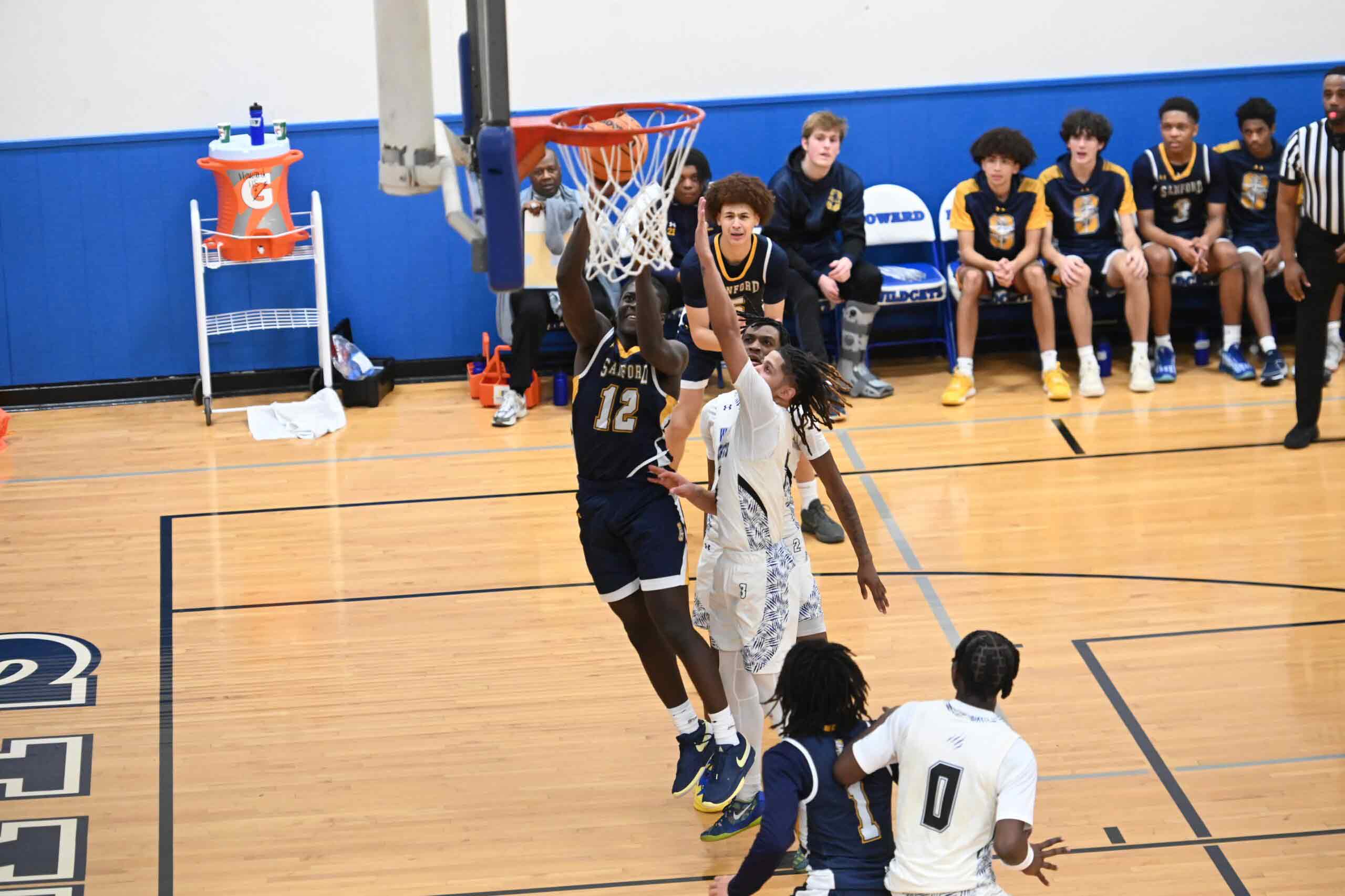 Featured image for “Sanford spoils Howard’s celebration of Coach Joe Hussey in overtime, 62-54”