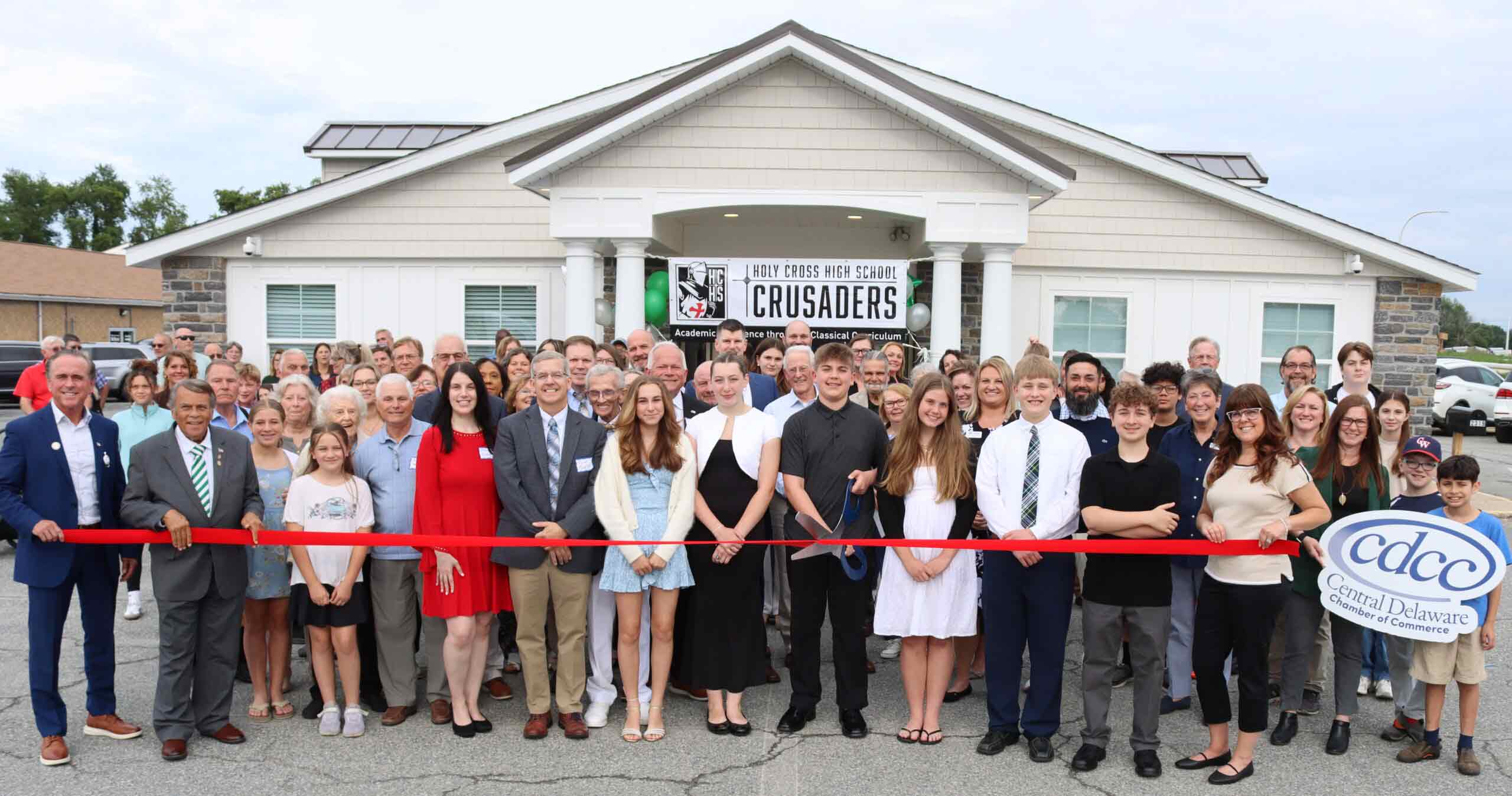 Featured image for “New Holy Cross High School celebrates milestone with ribbon-cutting”