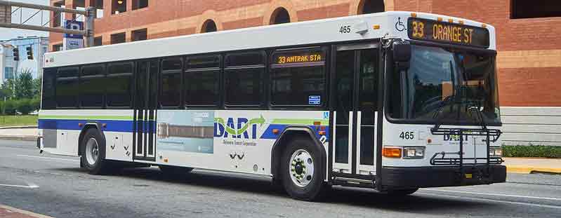 State officials are preparing bus alternatives as SEPTA rail cuts threaten Delaware commuters. (Photo by Jarrett Stewart)