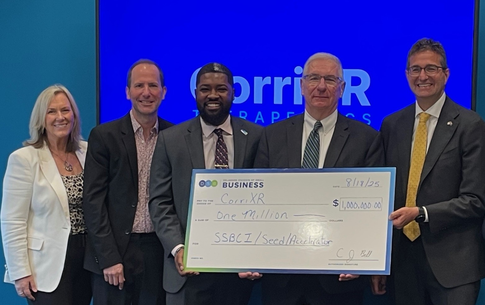 Health 16 Featured image for “CorriXR Therapeutics secures $1M state investment to advance cancer treatment”
