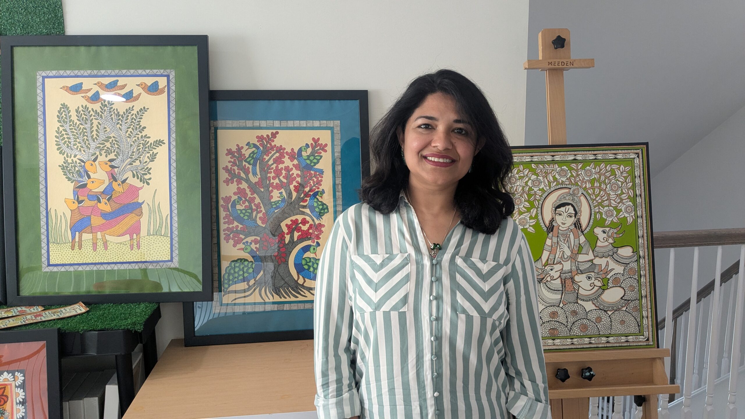 Featured image for “Wilmington exhibit celebrates nature and divinity through Indian folk art”
