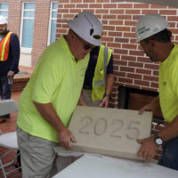 The time capsule was unboxed last week in Georgetown.