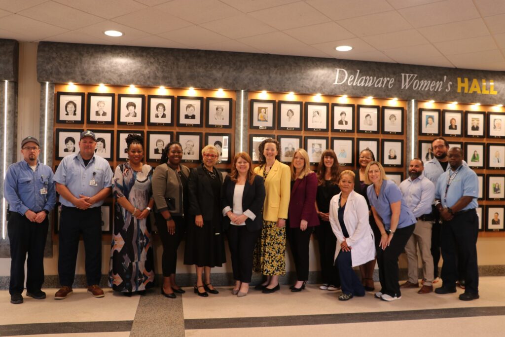 Delaware Women’s Hall of Fame Portrait Exhibition at ChristianaCare’s Newark Campus. (Photo courtesy Christianacare)