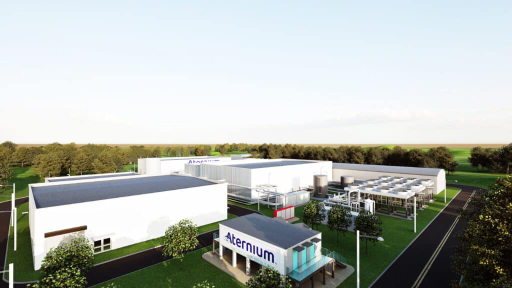 Aternium’s facility, where the company is advancing clean hydrogen production efforts. (Photo courtesy Blue Blaze Associates LLC)