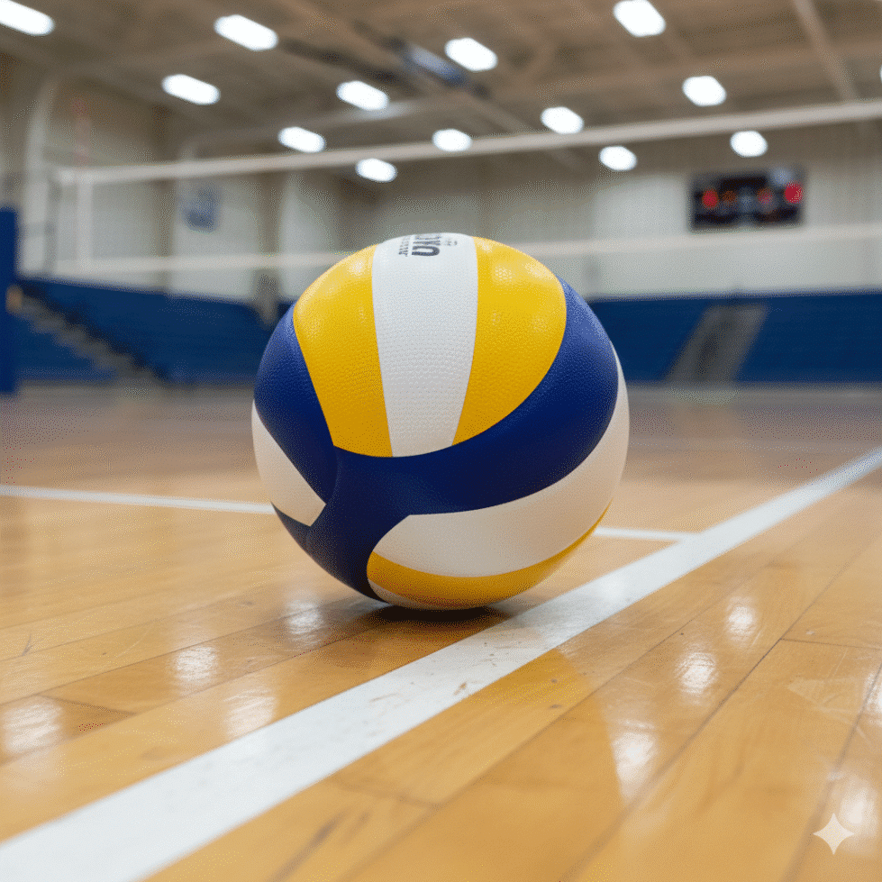 AI generated image of a volleyball.